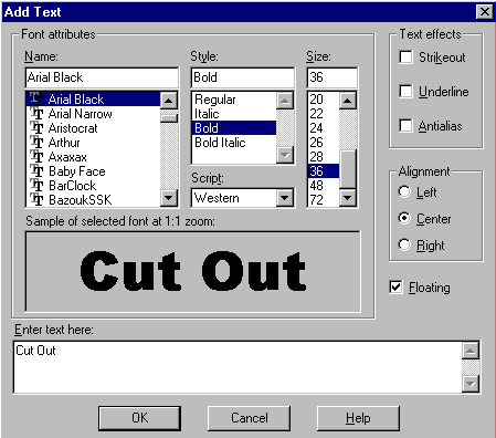 Add Text Box