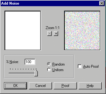 Add noise panel